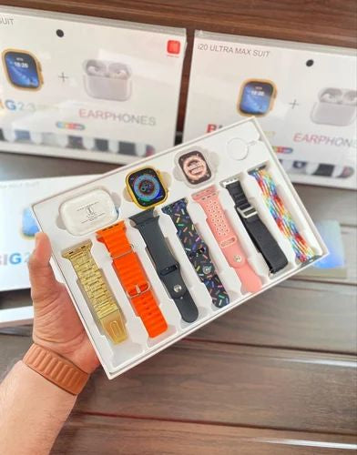 I20 Ultra Max Suit Smart Watch 10 In 1 Box