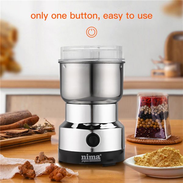 Coffee Spice Bean Grinder Stainless Steel